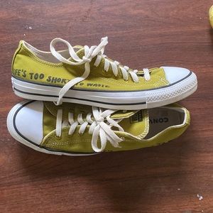 “Life’s too short to waste” Chuck Taylor’s